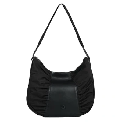 Abbildung von TOM TAILOR Denim Hobo &quot;Benja&quot;, weiche Haptik durch Materialmix Nylon und Kunstleder im sportiven Look