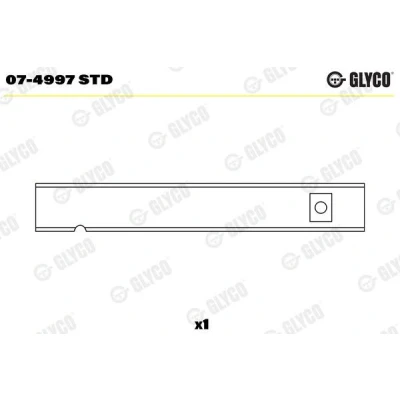 Abbildung von GLYCO 07 4997 STD Buchse, Kipphebel
