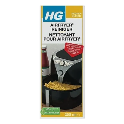 Abbildung von HG Airfryer Reiniger 250ml Reinigungsmittel Effektiv Gegen Fettablagerungen Schonend für Heißluftfritteusen