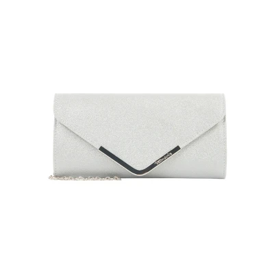 Abbildung von Tamaris Amalia Clutch, Damen, Größe: One Size, Silver