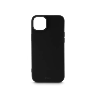 Abbildung von Hama Hülle MagCase für iPhone 15 (Handyhülle, Schutzhülle Rückseite, Apple MagSafe, Case, Kratzfest, extra Schutz Kamera und Display, Wireless Charging kompatibel, weich) schwarz