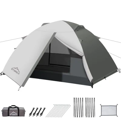Abbildung von Gysrevi Camping Zelt Wurfzelt 2 Personen Kuppelzelte Wasserdicht Winddicht Dome Tent Ultraleicht für Outdoor Trekking