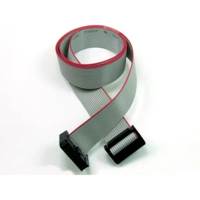 Abbildung von POPESQ® 1 Stk. x IDC Kabel 14 polig 2m Flachbandkabel 2.54mm Verbinder #A1804