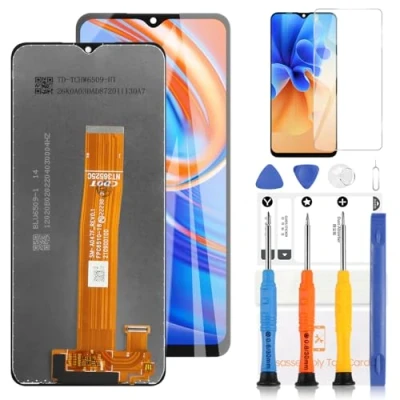 Abbildung von LADYSON TFT LCD Bildschirm für Samsung Galaxy A04S A047F 6,5&quot; Display SM A047F/DS A047F/DSN Touchscreen Digitizer Assembly Reparaturteile mit Werkzeugen (Schwarz)