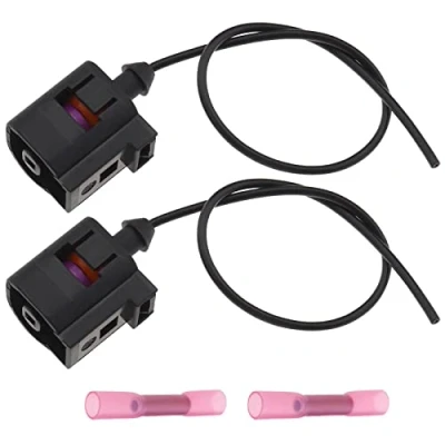 Abbildung von the Lord of Tools 2 Stück 1 Pin Öldrucksensor Steckverbinder mit Kabel 1J0973701 Kompatibel A3 A4 A5 A6 Golf Jetta