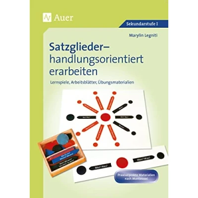 Abbildung von Satzglieder handlungsorientiert erarbeiten 5 6: Lernspiele, Arbeitsblätter, Übungsmaterialien (5. und 6. Klasse)