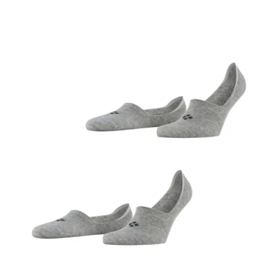 Abbildung von Burlington Everyday 2PACK Hidden IN SHOE Füßlinge, Herren, Größe: 39/40, Light grey
