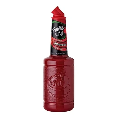Abbildung von Finest Call Erdbeerpüree, Premium Fruchtpüree für Cocktails, Kochen und Backen, 1 Liter
