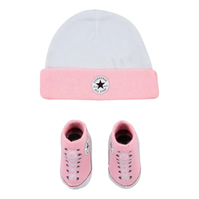 Abbildung von Converse HAT &amp; Bootie Unisex SET Mütze für Kinder, Größe: 56 68, Arctic punch