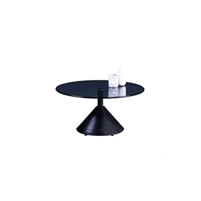 Abbildung von M2 Kollektion Montreal 2 Couchtisch, Metall, schwarz, 80x40x80