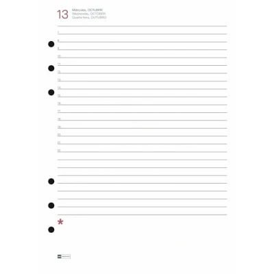 Abbildung von Miquelrius Umfassender Jahreskalender 2024, Tagesseite, Größe Plus 155 x 213 mm (ähnlich A5), Spanisch, Portugiesisch und Englisch