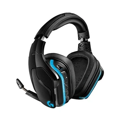 Abbildung von Logitech G935 Kabelloses Gaming Kopfhörer (mit 7.1 Surround Sound, 50 mm Pro G Klangtreiber, LYGHTSYNC RGB) (Generalüberholt)