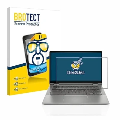 Abbildung von BROTECT Schutzfolie für HP Chromebook x360 14c Displayschutz Folie Ultra Klar