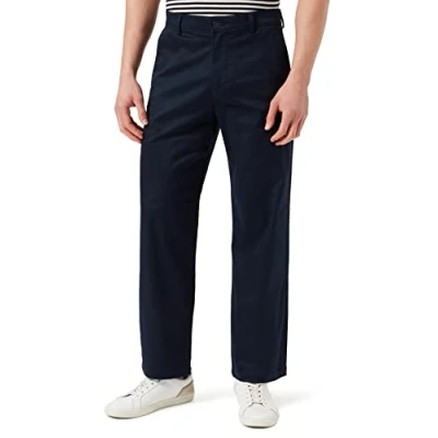 Abbildung von Selected Homme Slhloose Salford FLEX Pants Chino, Herren, Größe: 32x32, Dark sapphire