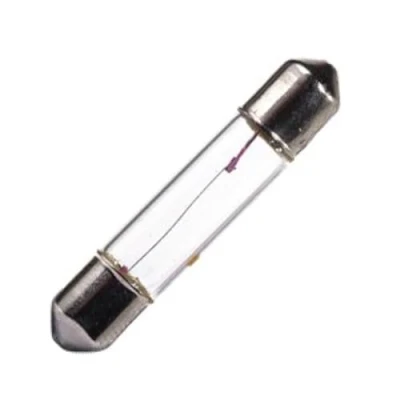 Abbildung von PHILIPS 13854CP Glühlampe, Kennzeichenleuchte 24 10 Soffittenlampe T10,5x38 SV8.5