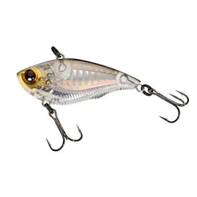Abbildung von Yo Zuri 3DB Vibe sinkender Köder, Prism Silver Black, 2 1/2 Zoll