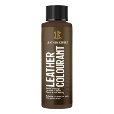 Abbildung von Sehr Deckend Wasser Lederfarbe Kaffeehaus 50 ml Leather Paint für Natur und ÖkoLeder Dye Ohne Alkohol alle Lederaccessoires Reißt oder Blättert Nicht ab