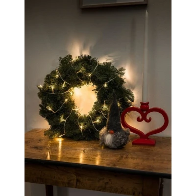 Abbildung von KONSTSMIDE LED Lichterkette Weihnachtsdeko, 50 flammig, Micro Lichterkette, warm weiße Dioden