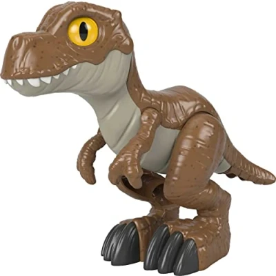 Abbildung von Fisher Price Imaginext HCH93 Jurassic World Neue Abenteuer T Rex XL, extragroße Dinosaurierfigur, Spielzeug von 3 bis 8 Jahren
