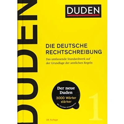 Abbildung von Duden Die Deutsche Rechtschreibung: Das umfassende Standardwerk auf der Grundlage aktuellen amtlichen Regeln (Duden Sprache in 12 Bänden)