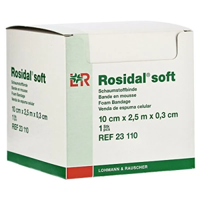 Abbildung von Rosidal Soft Binde 10x0,3cmx2,5m