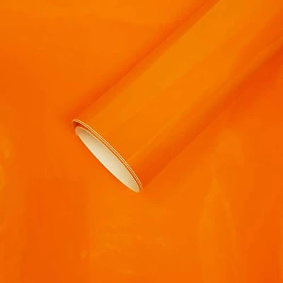 Abbildung von Quattroerre 16371 Folio Folie Aufkleber Car WrappinOrange 50 x 70 cm