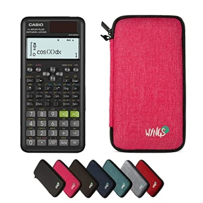 Abbildung von CALCUSO Sparpaket Pink mit Taschenrechner Casio FX 991ES Plus 2 (Englisch)
