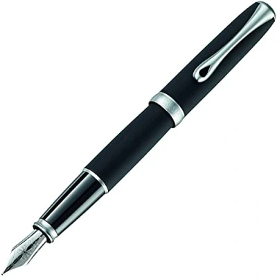 Abbildung von Diplomat Excellence A2 Lapis Black Matt Chrome FP M