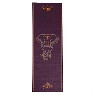 Abbildung von Yogamatte LEELA Collection AUBERGINE. Big Elephant bi color. PVC