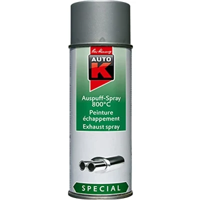 Abbildung von Auto K Lack Auspuff Spray 800C Spezial silber 400ml
