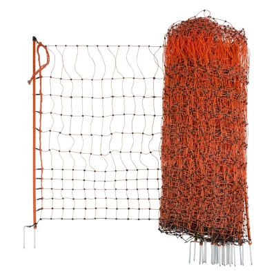 Abbildung von Ako Geflügelnetz Doppelspitze elektrisch Orange 106cm