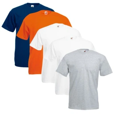 Abbildung von Fruit of the Loom 5er Pack T Shirts, Farbset IV, Größe XXL