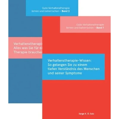 Abbildung von Gute Verhaltenstherapie lernen und beherrschen: Band 1 Wissen + 2 Praxis (CIP Medien)