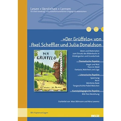 Abbildung von »Der Grüffelo« von Axel Scheffler und Julia Donaldson: Ideen Materialien zum Einsatz des Bilderbuchs in Kindergarten Grundschule. Mit Kopiervorlagen (Beltz Praxis / Lesen Verstehen Lernen)