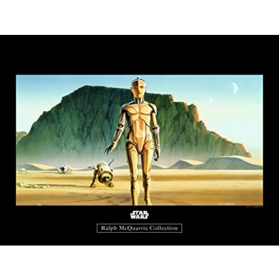 Abbildung von Komar Poster &quot;Star Wars Classic RMQ Droids&quot;, Star Wars, (1 St.), Kinderzimmer, Schlafzimmer, Wohnzimmer