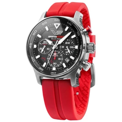 Abbildung von Vostok Europe VR42 592A761_RED Herrenuhr Solar Expedition South Pole Chronograph Rot