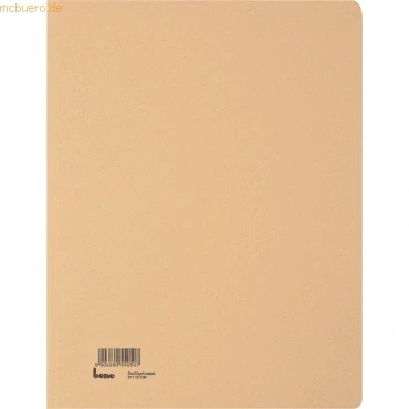 Abbildung von Bene Einschlagmappe A4 Karton 250g/qm chamois
