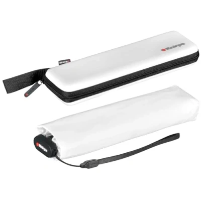 Abbildung von Knirps® Taschenregenschirm US.050 Ultra Light Slim Manual im stabilen Etui, extrem leicht und super kompakt