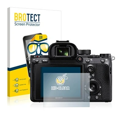 Abbildung von BROTECT (2 Stück Schutzfolie für Sony Alpha 7R III Displayschutz Folie Ultra Klar