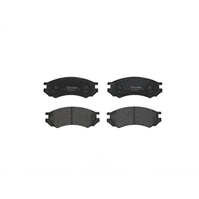 Abbildung von BREMBO P 56 023 Bremsbelagsatz exkl. Verschleißwarnkontakt ohne Zubehör NISSAN: Primera Limousine, Hatchback