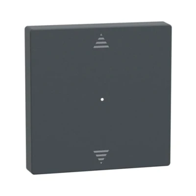 Abbildung von Schneider Electric Merten MEG5215 0414 Wippe für Taster Modul 1fach (Pfeile Auf/Ab) Unterputz, anthrazit, System M, Made in Germany