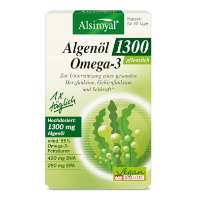 Abbildung von Alsiroyal Algenöl Omega 3 1300 30er 30 St