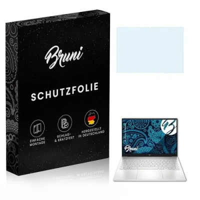 Abbildung von Bruni Schutzfolie kompatibel mit HP Envy 14 eb0777ng Folie, glasklare Displayschutzfolie (2X)