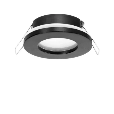Abbildung von Arcchio Downlight Sylvi schwarz Ø 8,2 cm