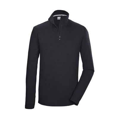 Abbildung von Killtec KSW 95 Midlayer Langarmshirt, Herren, Größe: Large, Blue black denim