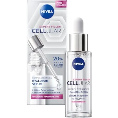 Abbildung von Nivea Cellular Expert Filler Replumping Hyaluronic Serum Serum, Größe: 30 ml,