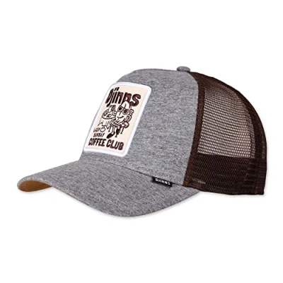 Abbildung von Djinns Trucker Cap HFT Coffee Heather Grey Grau, Size:OneSize