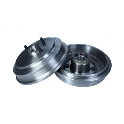 Abbildung von MAXGEAR 19 3717 Bremstrommel mit Radnabe, ABS Sensorring, Radlager, Radbefestigungsbolzen 243mm Hinterachse FORD: FIESTA 5, 6