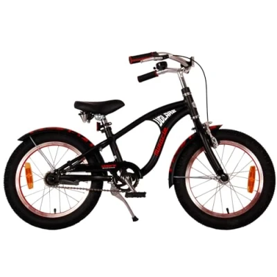 Abbildung von Miracle Cruiser Kinderfahrrad Jungen 16 Zoll Mattschwarz Prime Collection