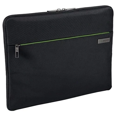 Abbildung von Leitz, Universale Schutzhülle für 15.6 Zoll Laptop, Ultrabook oder Mobilgeräte, Polyester, Complete, Schwarz, 62240095